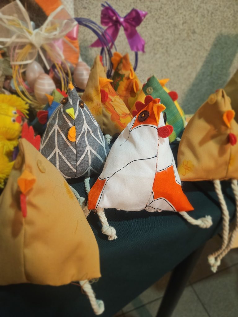 Kurki wykonane przez wychowanków